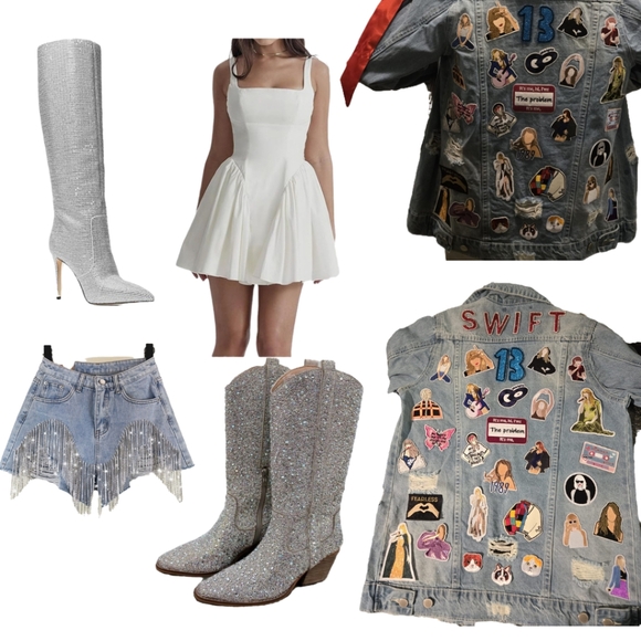 Taylor Swift Eras Tour Denim Jacket - Picture 5 of 5